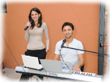 Musica per matrimonio a Treviso, qui siamo in un castello in Veneto mentre suoniamo ad un matrimonio.