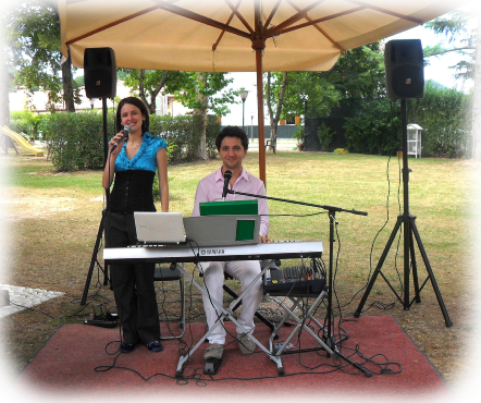 Un'altra occasione in cui suoniamo in Duo.